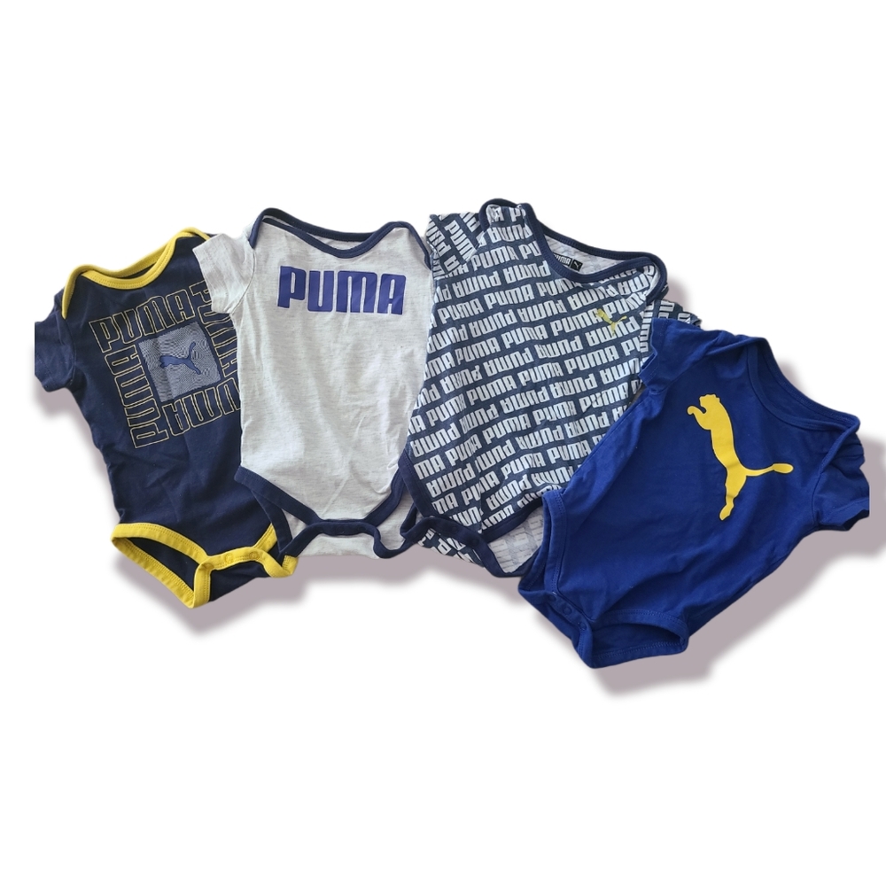 Infant Puma Onesie Set